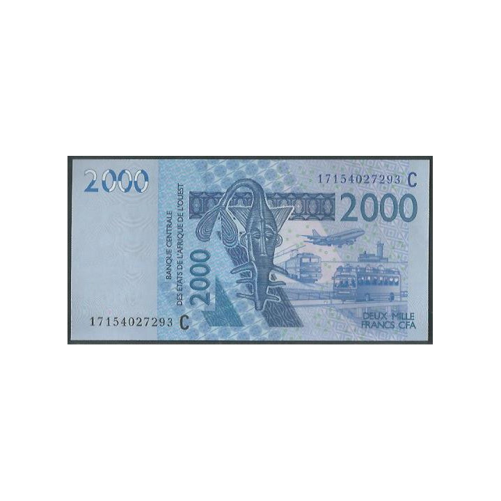 Burkina Faso 2.000 Francs 2017 P316Cq
