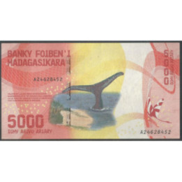 Madagascar 5.000 Ariary ND2017 P102