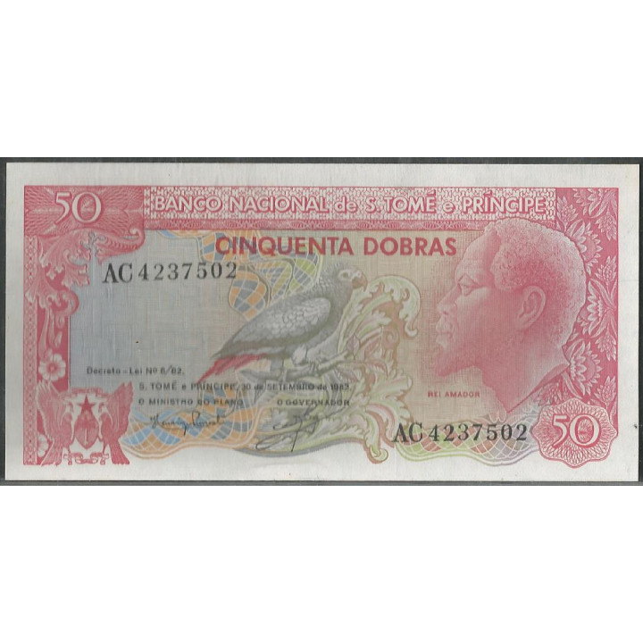 St. Tome e Prince 50 Dobras 30 Sep 1982 P56