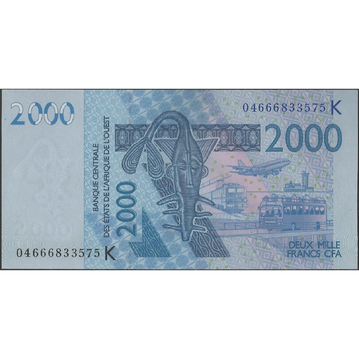 Senegal 2.000 Francs 2004 P716Kb