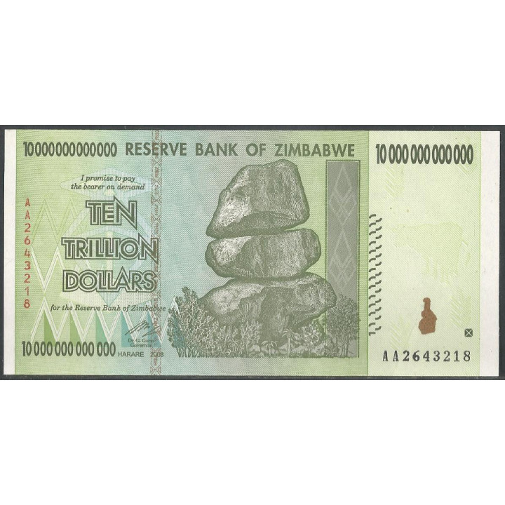 Zimbabwe 10.000.000.000.000 Dollars 2008 P88