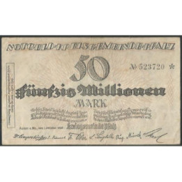 Alemania - Speyer 20.000.000 Mark 1 Oct 1923