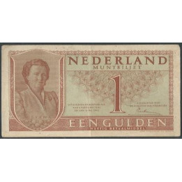 Holanda 1 Gulden 8 Ago 1949 P72