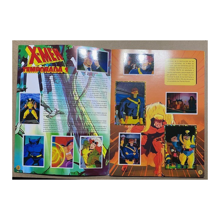 X-Men Temporada 1 - Editorial Majestad reverso