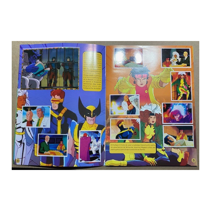 X-Men Temporada 1 - Editorial Majestad reverso