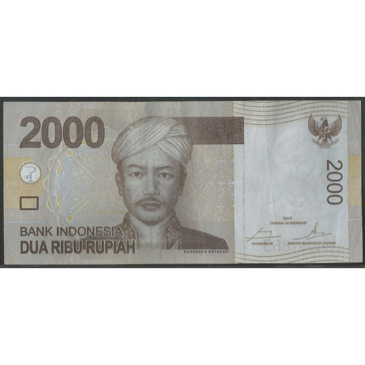 Indonesia 2.000 Rupias 2015 P148g