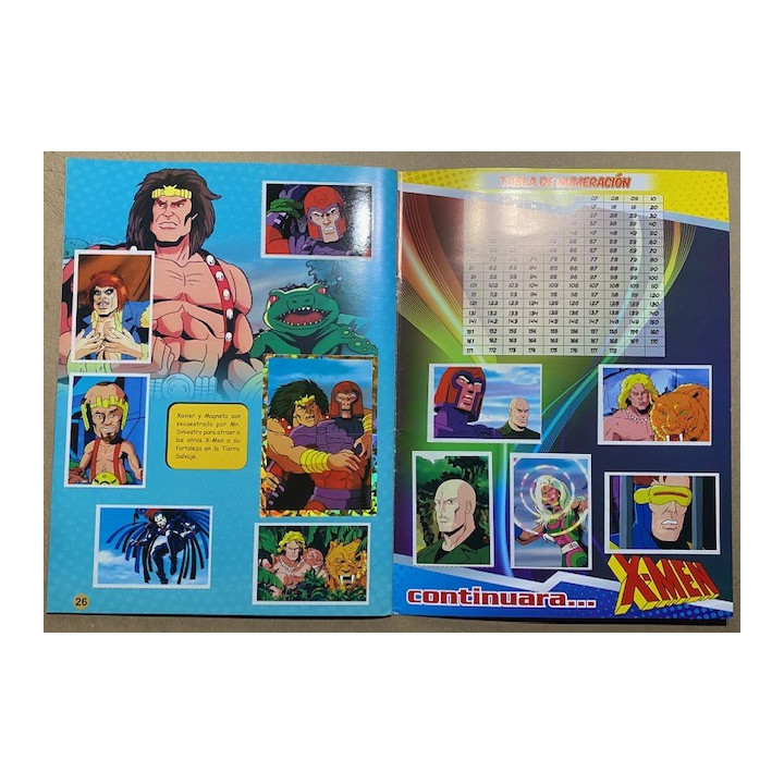 X-Men Temporada 1 - Editorial Majestad reverso
