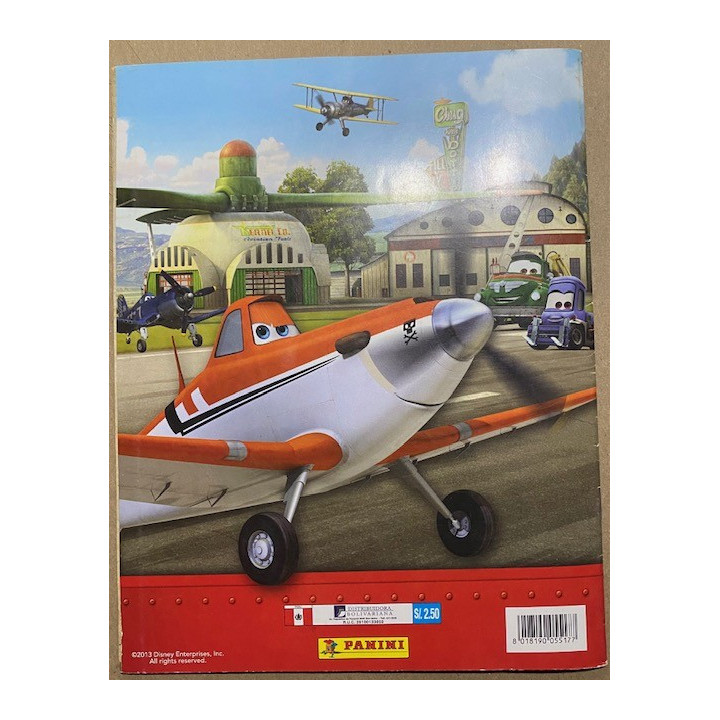Aviones Disney - Panini reverso