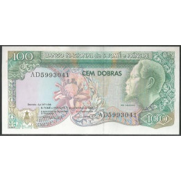 St. Tome e Prince 100 Dobras 4 Ene 1989 P60