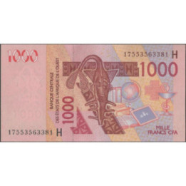 Niger 1.000 Francs 2004 P615Hb
