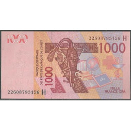 Niger 1.000 Francs 2022 P615Hv