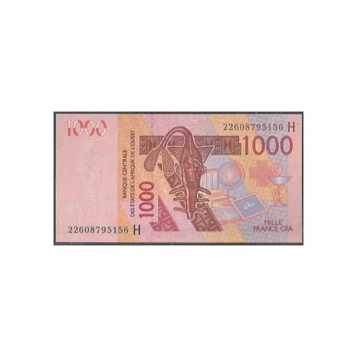 Niger 1.000 Francs 2022 P615Hv
