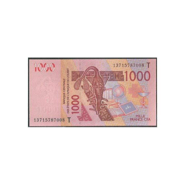 Togo 1.000 Francs 2013 P815Tm