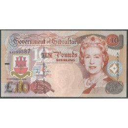Gibraltar 10 Pounds 1 Dic 2006 P32a