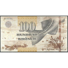 Islas Faroe 100 Kronur 2002 P25