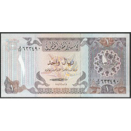 Qatar 1 Ryal ND1985 P13b
