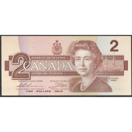 Canada 2 Dollars 1986 P94b