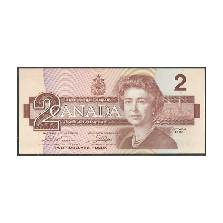 Canada 2 Dollars 1986 P94b