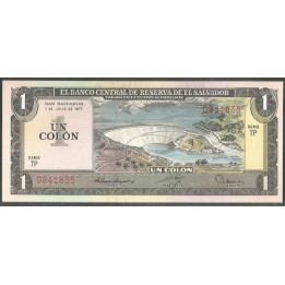 El Salvador 1 Colon 7 JUL 1977 P125a