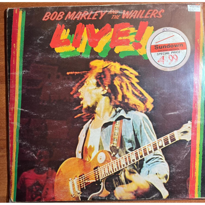 Bob Marley & The Wailers - LIVE! Island Records Inglaterra 1975
