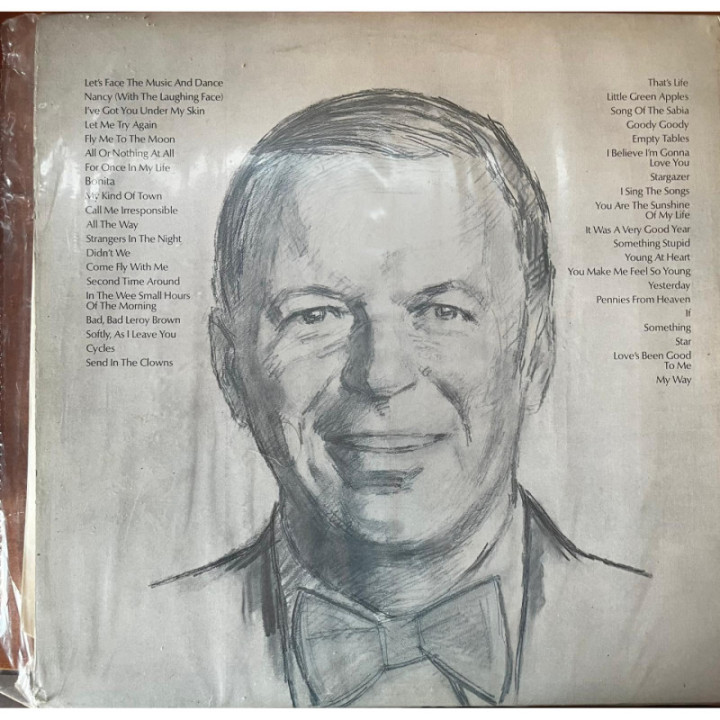 Frank Sinatra - Portrait Of Sinatra (2 Vinilos) - USA 1940's - 1975 Usa 1982 reverso