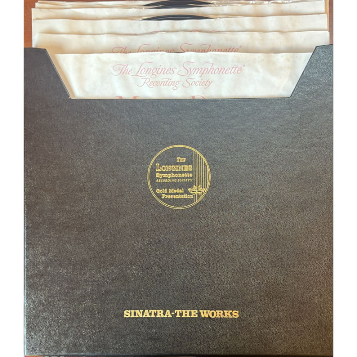 Frank Sinatra - The Works (8 Vinilos) - USA 1973 reverso