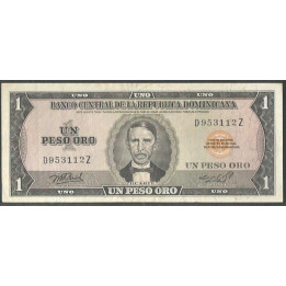 Rep. Dominicana 1 Peso 1976 P108a
