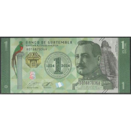 Guatemala 1 Quetzal 15 Nov 2023 P129