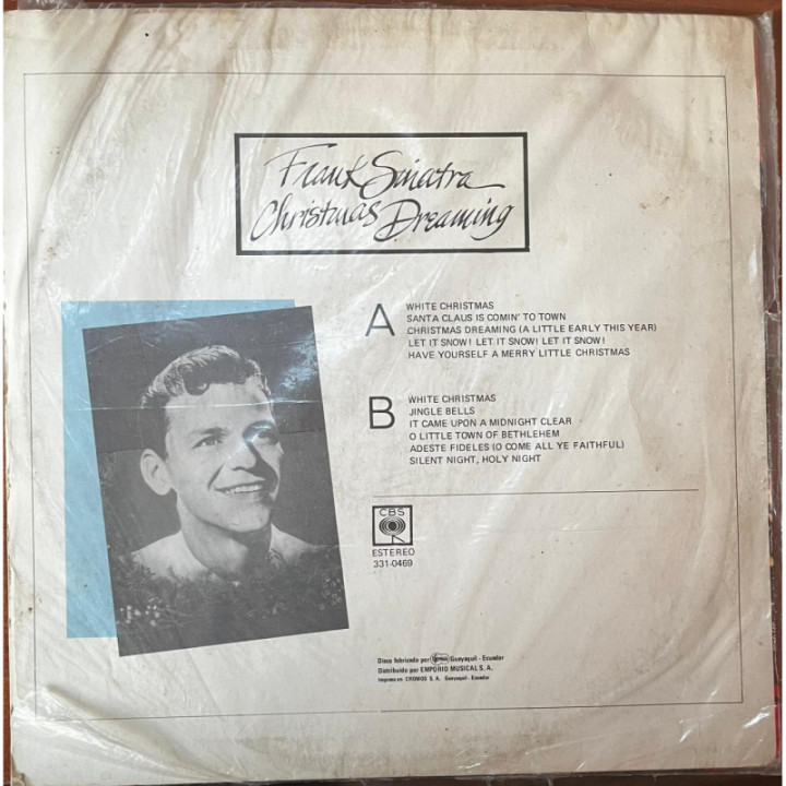 Frank Sinatra - Christmas Dreaming - Ecuador reverso