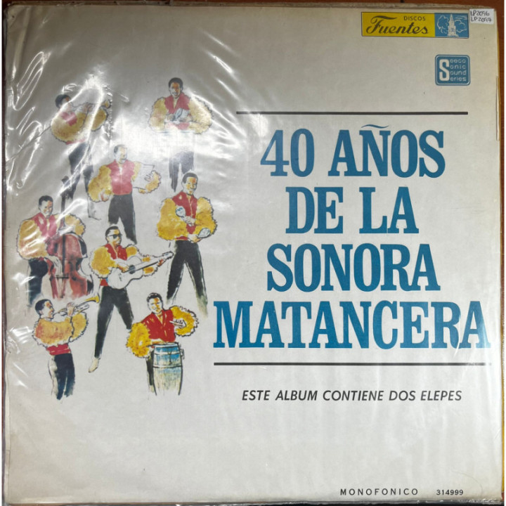 Sonora Matancera- 40 Años De La Sonora ( 2 VINILOS ) - Colombia