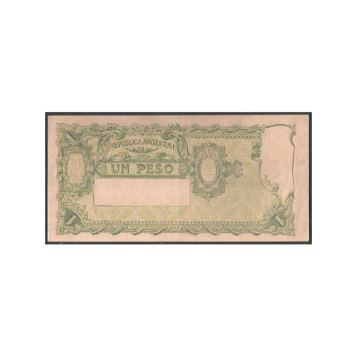 Argentina 1 Peso L1947 Serie Ñ P257 reverso