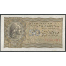 Argentina 50 Centavos ND1951-56 Serie B P261