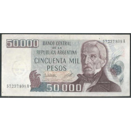 Argentina 50.000 Pesos ND1979-83 Serie A P307