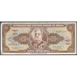 Brasil 20 Cruzeiros ND1962 Firma 11 P178