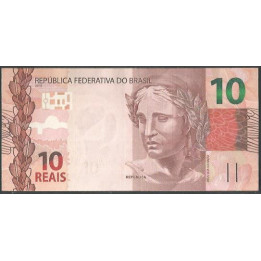 Brasil 10 Reales 2010 B P254a