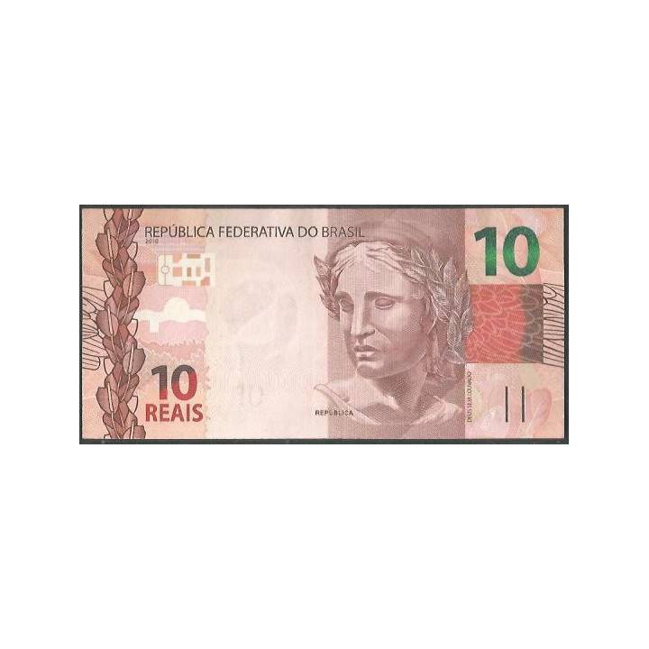 Brasil 10 Reales 2010 B P254a