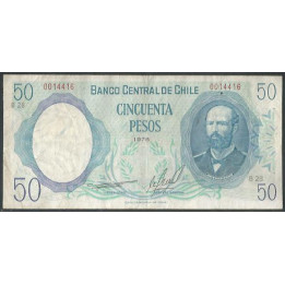 Chile 50 Pesos 1978 P151a