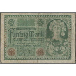 Alemania 50 Mark 23 Jul 1920 P68