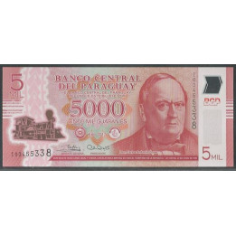 Paraguay 5.000 Guaranies 2017 P234c