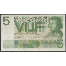Holanda 5 Gulden 26 Abr 1966 P90a