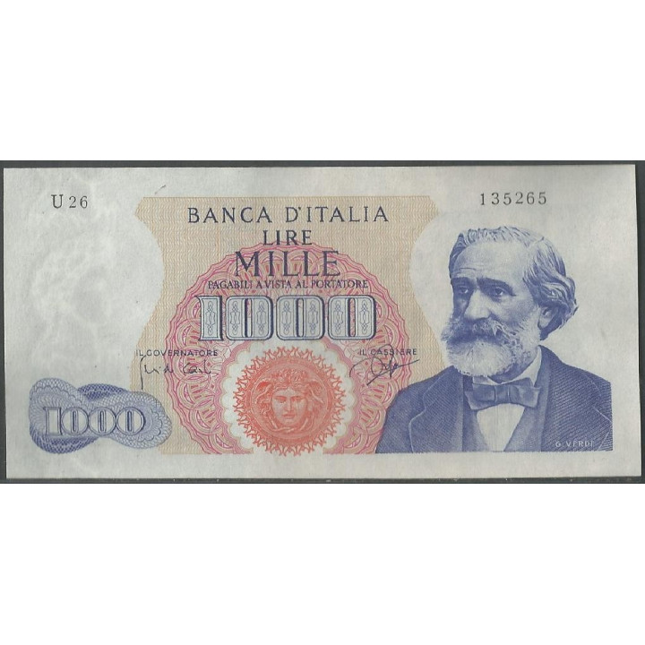 Italia 1.000 Liras 25 Jul 1964 P96c