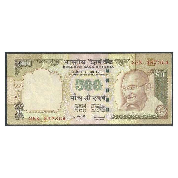 India 500 Rupias 2009 E P99q
