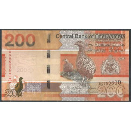 Gambia 200 Dalasis ND2023 P42c