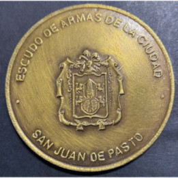 Medalla San Juan de Pasto - La casa del precursor Pasto 450 Años