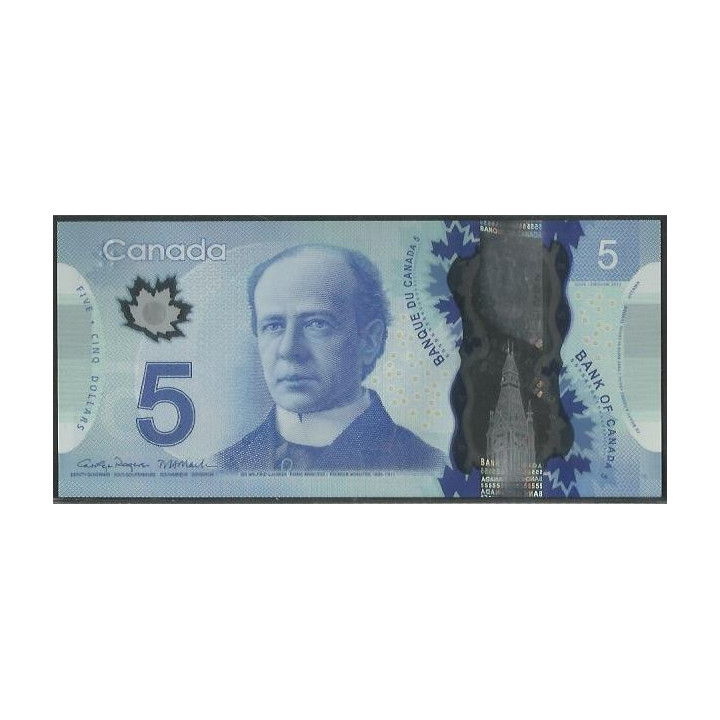 Canada 5 Dollars 2013 P106f