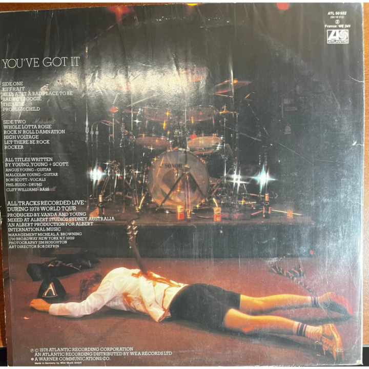 AC/DC - If You Want Blood reverso