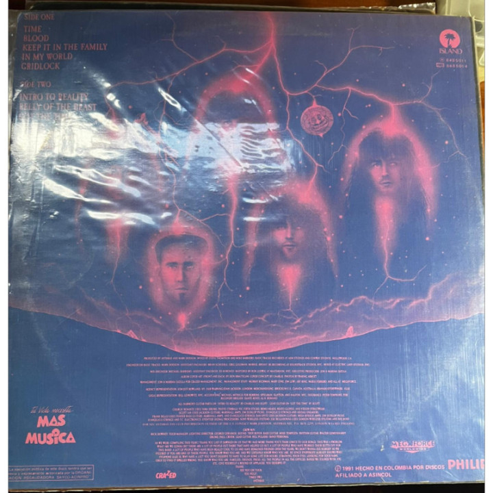 Anthrax - Persistence of Time reverso
