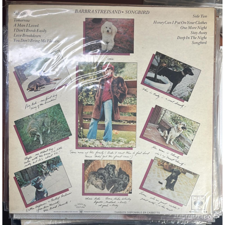 Barbara Strasand - Songbird reverso