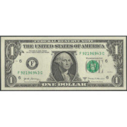 Estados Unidos 1 Dollar 2017A F P544