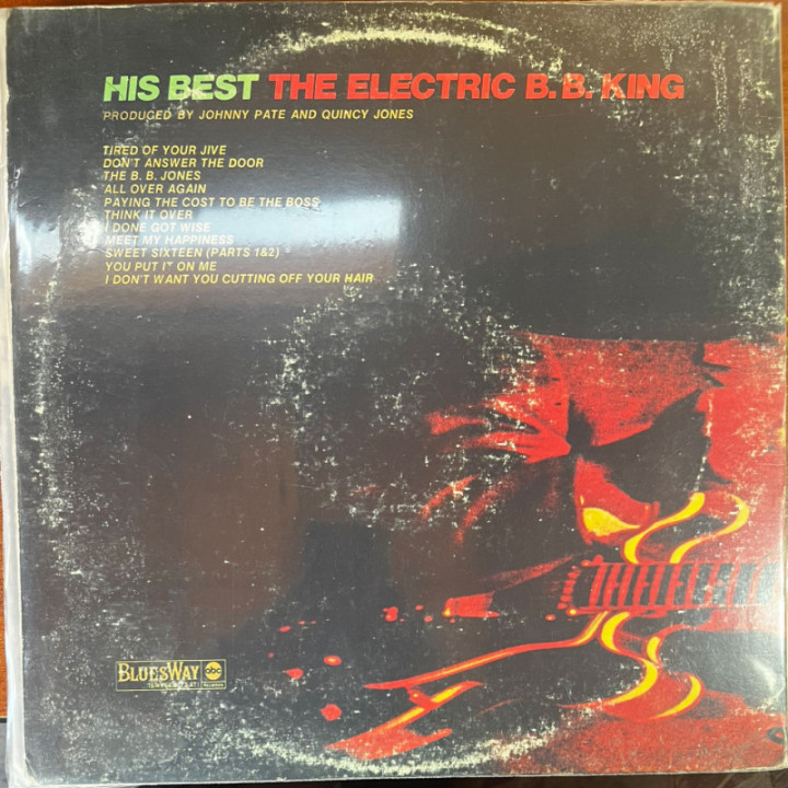 B.B King - His Best Electric reverso